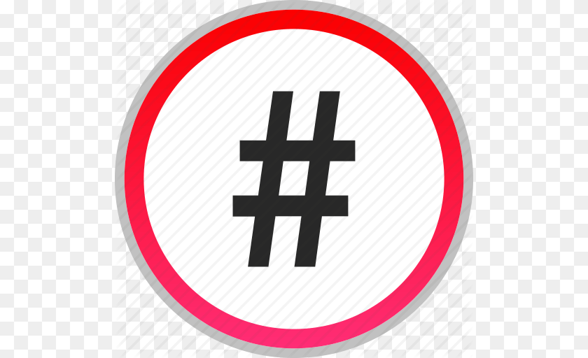 Hashtag Instagram Pound Sign Tag Twitter Icon, Cross, Symbol, Road Sign PNG