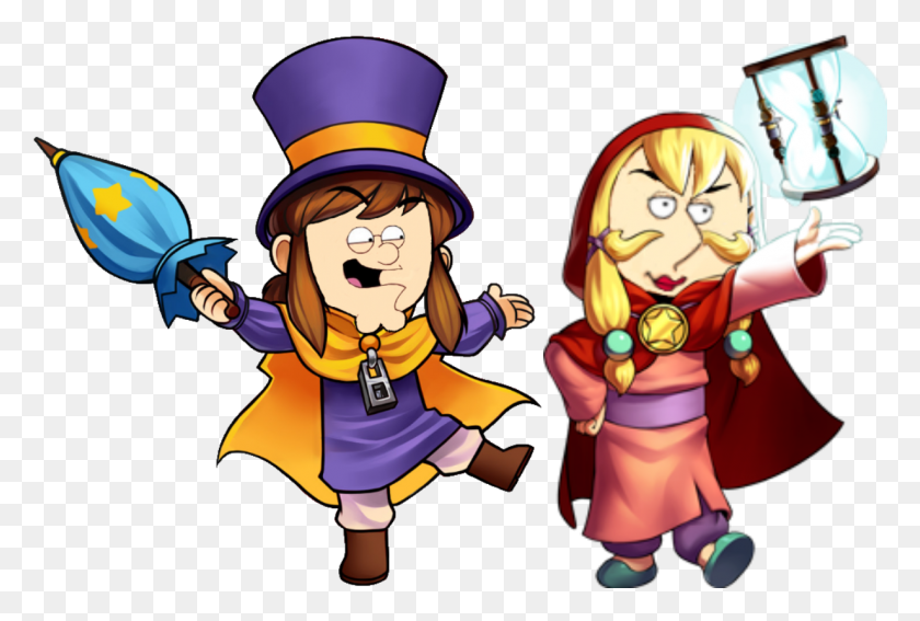 1230x801 Hat In Time Characters, Person, Human, Costume HD PNG Download
