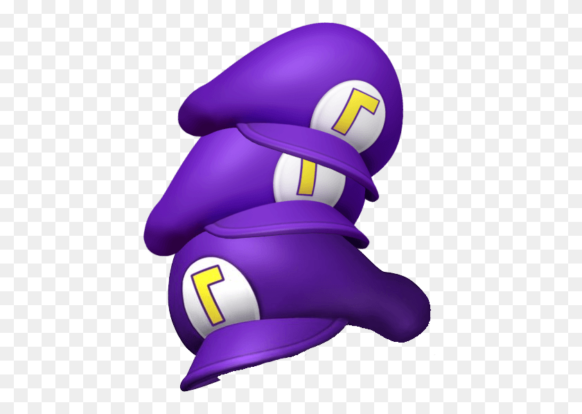 429x537 Hat On Waluigi39s Hat On Waluigi39s Hat Cartoon, Toy, Purple, Cushion HD PNG Download