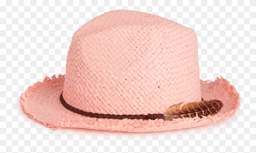 803x457 Hat Pink Orange, Clothing, Apparel, Sun Hat HD PNG Download