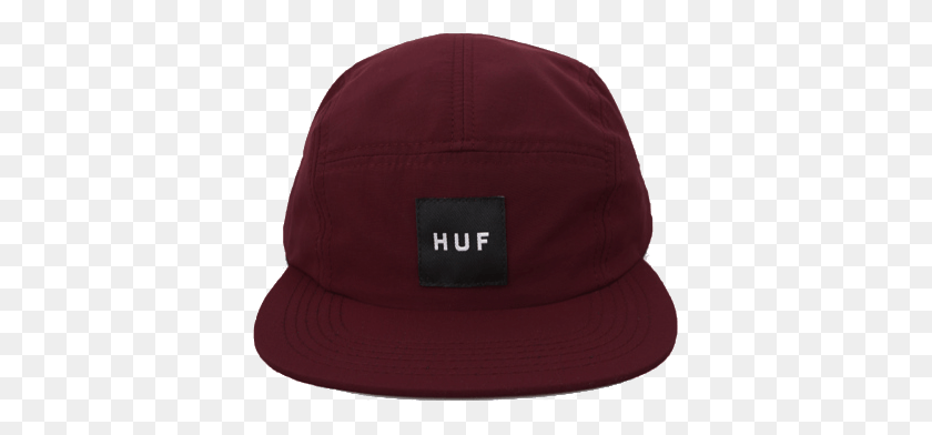 383x332 Hat Red Burgundy Huf Aesthetic Aesthetictumblr Huf Sf, Baseball Cap, Cap, Clothing HD PNG Download