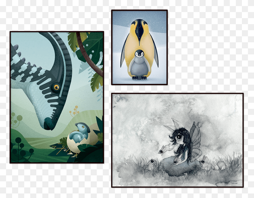 966x737 Hatch Drawing Winnie The Pooh Illustration, Penguin, Bird, Animal HD PNG Download