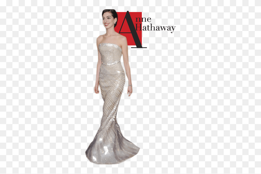 300x501 Hathaway Dinwiddie, Evening Dress, Robe, Gown HD PNG Download