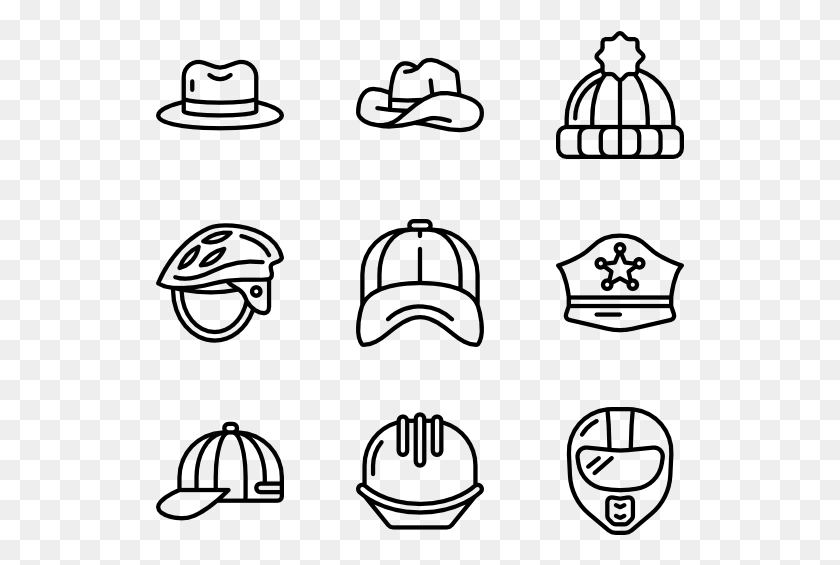 529x505 Hats Rock And Roll Icon, Gray, World Of Warcraft HD PNG Download