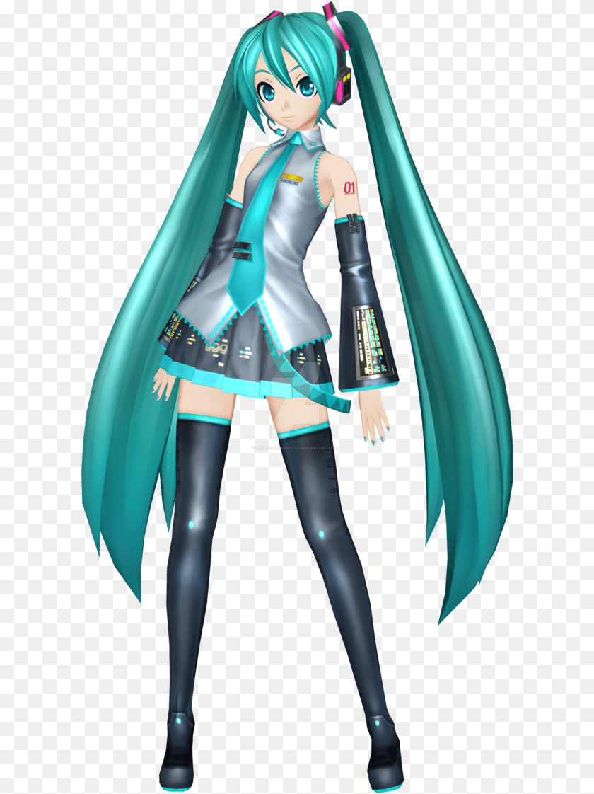 614x1122 Hatsune Miku 3d Model Hatsune Miku 3d, Book, Publication, Comics, Adult Clipart PNG