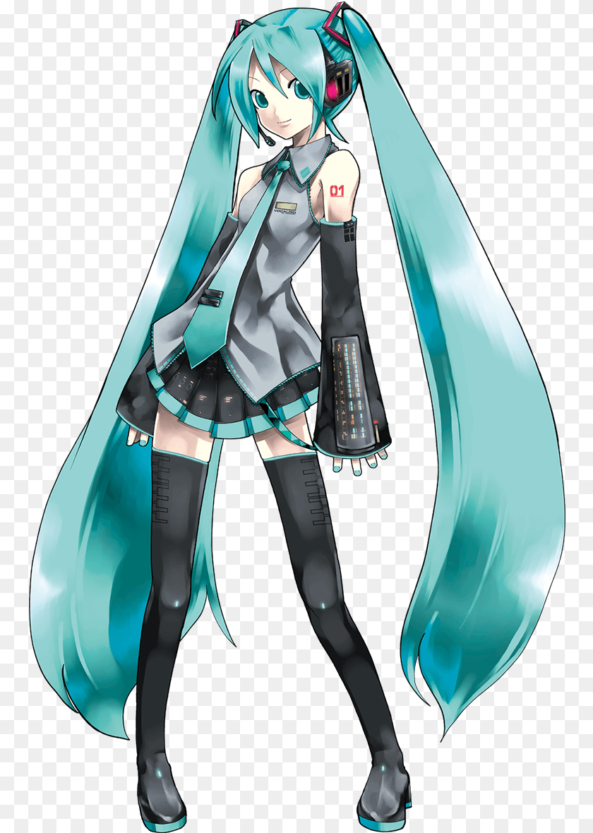 Hatsune Miku Vocaloid Characters, Book, Comics, Publication, Adult PNG
