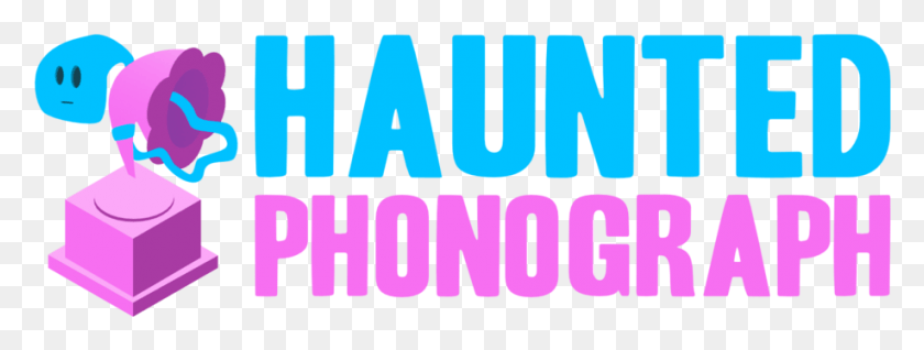 917x304 Haunted Phonograph Site Header, Word, Label, Text HD PNG Download