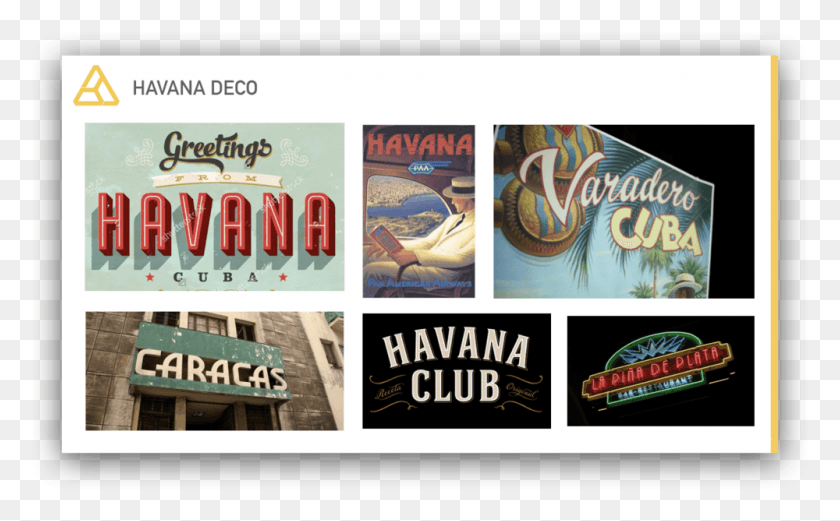 1000x592 Havana Deco Logo Shadow Flyer, Diseño De Interiores, Interior, Word Hd Png
