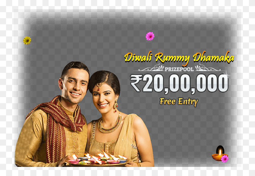 750x520 Have A Dazzling Diwali With Diwali Rummy Dhamaka Free, Person, Human, Clothing HD PNG Download