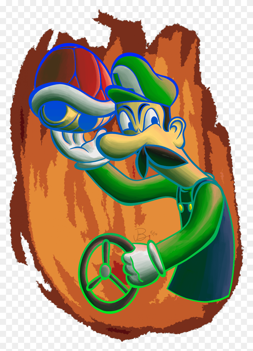 785x1115 Have A Transparent Death Stare Luigi For All Your Mario Cartoon, Poster, Advertisement, Outdoors HD PNG Download