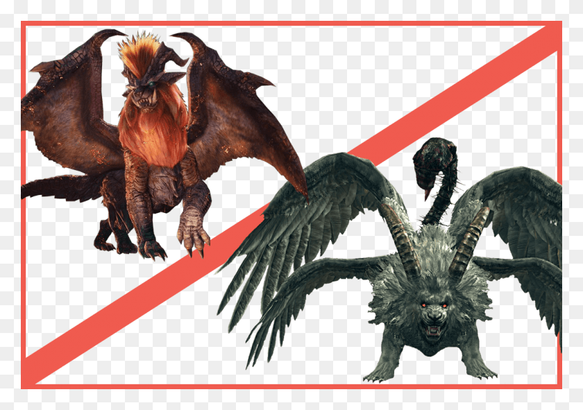 1080x736 ¿Has Conocido A Mi Primo Monster Hunter Teostra, Dragon, Bird, Animal Hd Png?