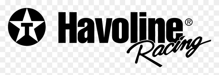 2191x643 Логотип Havoline Racing Логотип, Электроника, Текст, Символ Hd Png Скачать