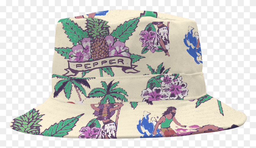 1521x829 Hawaii Dye Sub Bucket Hat 30 Gorra De Béisbol, Diseño Floral, Patrón, Gráficos Hd Png