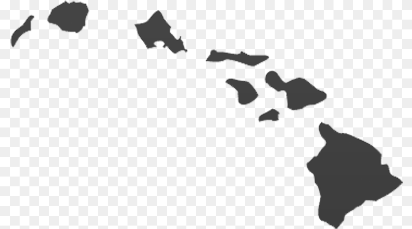 Hawaii Islands Hawaiian Islands Background, Chart, Plot, Map, Animal Transparent PNG