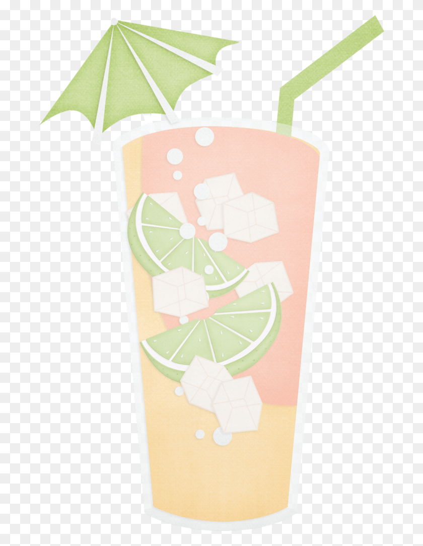 686x1024 Hawaiian Aloha Tropical Summer Clipart Craft Images Drink, Plant, Text, Food HD PNG Download