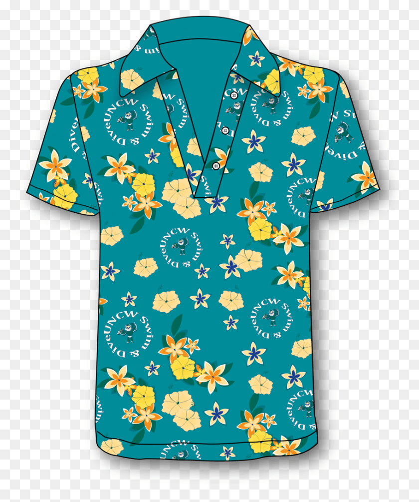 846x1026 Hawaiian Shirt Polo Shirt, Clothing, Apparel, Pattern Descargar Hd Png