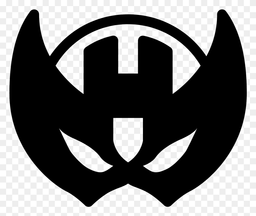 1526x1272 Hawkeye Clipart Symbol Hawkeye Black And White Logos, Gray, World Of Warcraft HD PNG Download