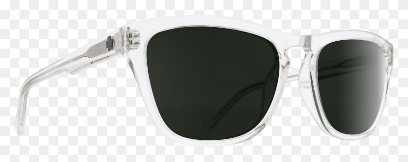 1611x567 Hayes Spy Optic Hires Spy Sunglasses Clear Frame, Accessories, Accessory, Goggles HD PNG Download