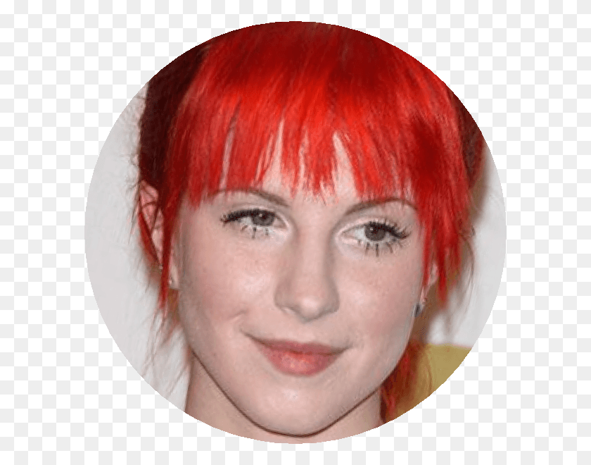 600x600 Hayleywilliams Red Hair Hay Ley Williams, Face, Person, Human HD PNG Download