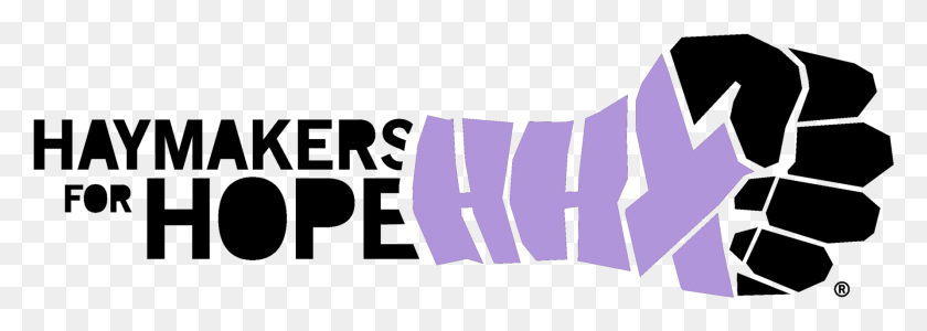 1783x550 Haymakers For Hope Haymakers For Hope Logo, Hand, Sweets, Food HD PNG Download