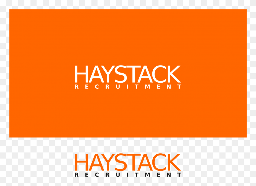 2875x2030 Haystack Recruitment Graphic Design, Text, Logo, Symbol HD PNG Download