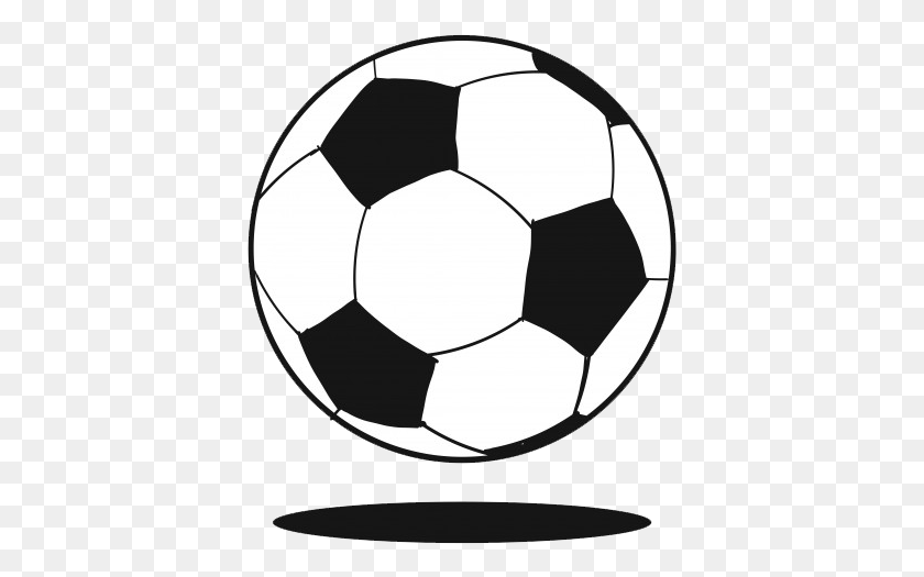 391x465 Haz Clic En El Baln De Futbol Balon De Futbol Vector, Футбольный Мяч, Мяч, Футбол Png Скачать