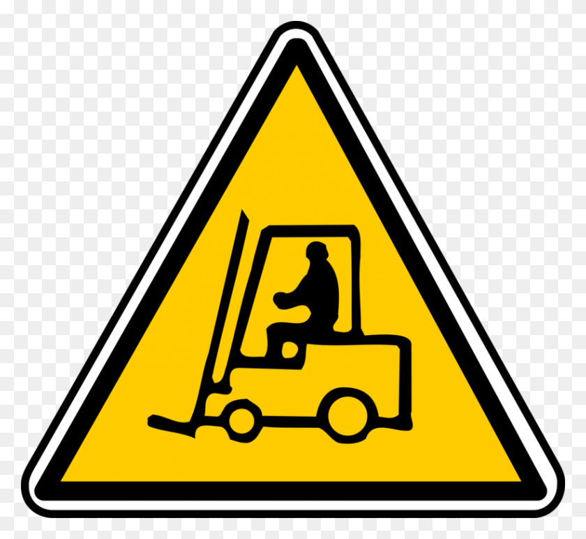821x750 Hazard Symbol Warning Sign Computer Icons Safety, Triangle, Sign, Road Sign HD PNG Download