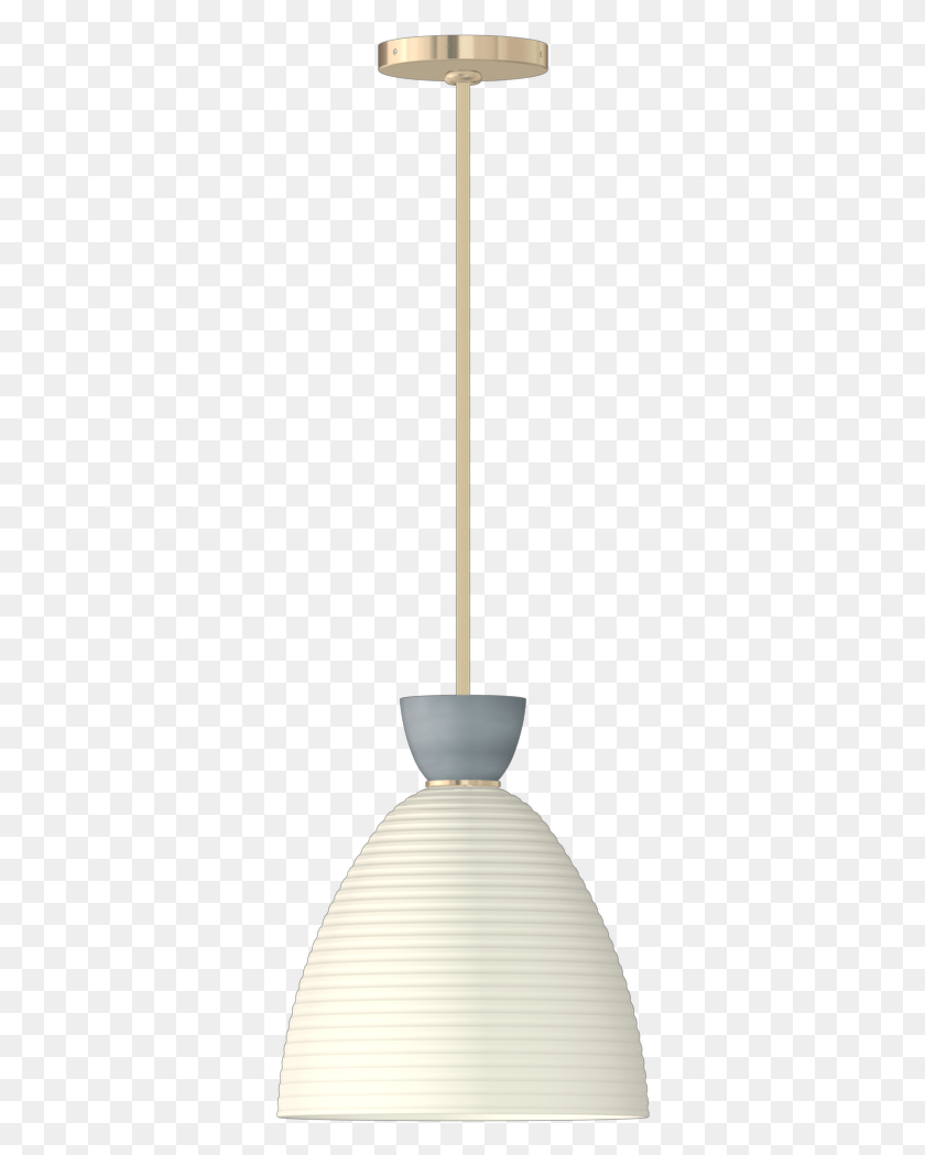 340x989 Hazel Large Smooth Bell Pendant Available In 4 Mix Lampshade, Lamp, Shovel, Tool HD PNG Download