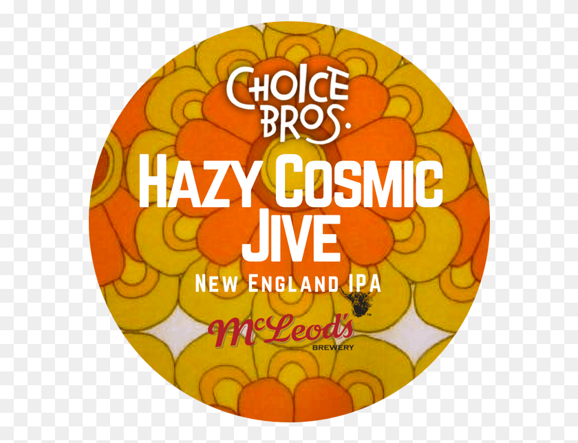 584x584 Hazy Cosmic Jive Circle, Label, Text, Plant HD PNG Download