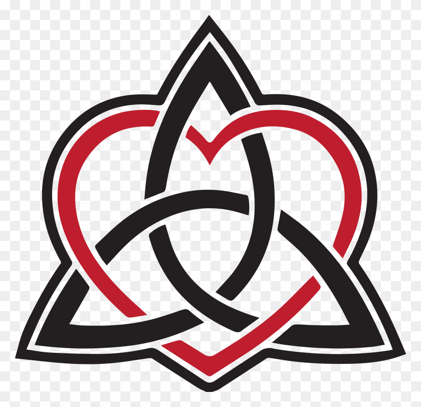 2701x2601 Hb Trinityheart Triquetra Logo, Symbol, Trademark, Triangle HD PNG Download