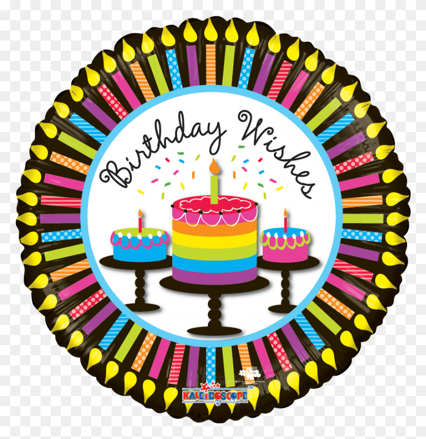 858x886 Hbd Cupcakes Amp Candles Balloons All American Balloons Clock, Candle, Birthday Cake, Cake HD PNG Download