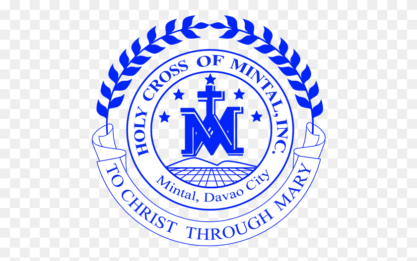 472x467 Hcm Holy Cross Of Mintal Logo, Etiqueta, Texto, Símbolo Hd Png