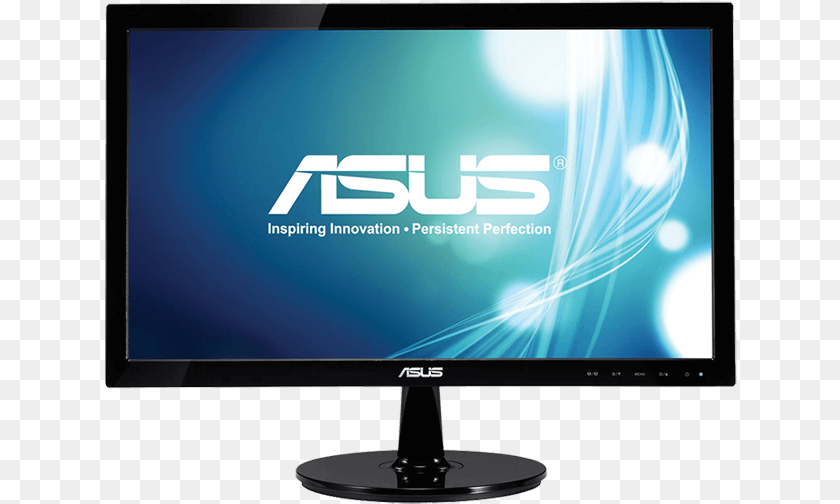 633x504 Hd 1600 X 900 Widescreen Led 5ms Black Lcd Monitor Monitor Asus, Computer Hardware, Electronics, Hardware, Screen PNG