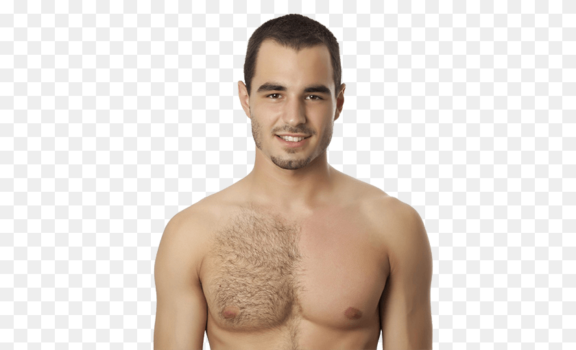 680x511 Hd Male Chest Hair Banner Men With Light Chest Hair, Smile, Beard, Face, Happy Transparent PNG