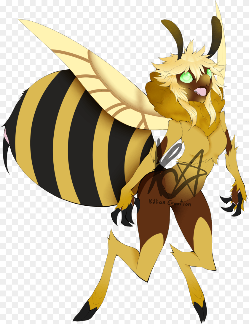 Hd Queen Bee Adopt Read Desc Bee Bee Adoptable, Animal, Invertebrate, Insect, Honey Bee Clipart PNG