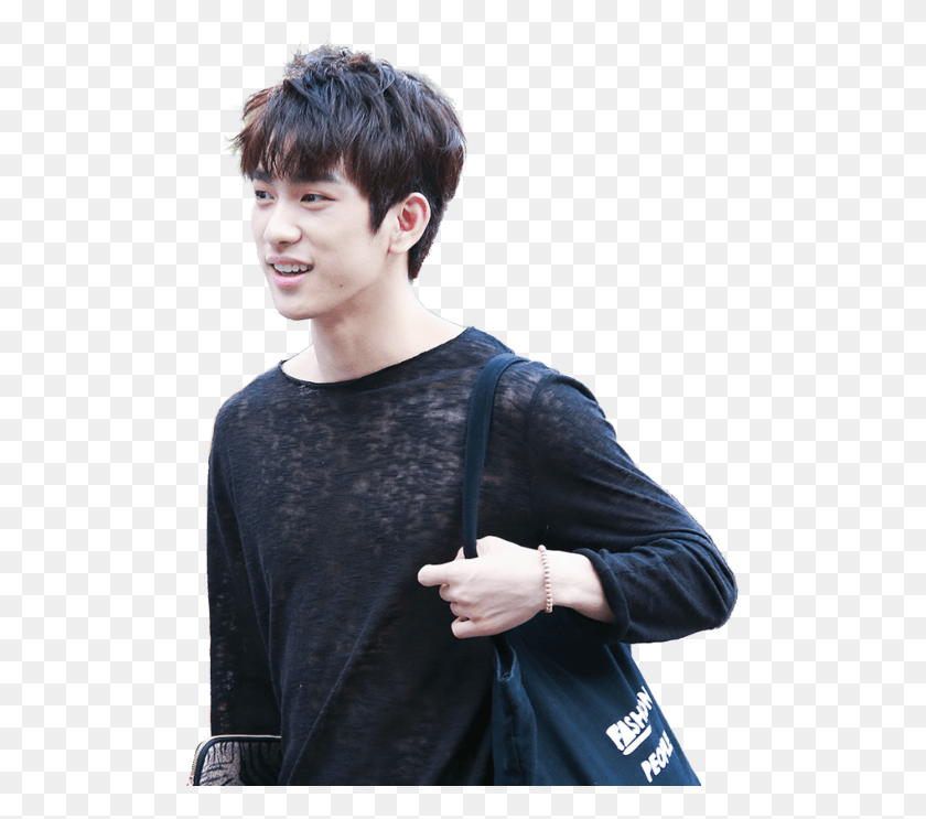 503x683 He Attended The Same School Where Bomi And Baekhyun Jinyoung Got7, Sleeve, Clothing, Apparel HD PNG Download