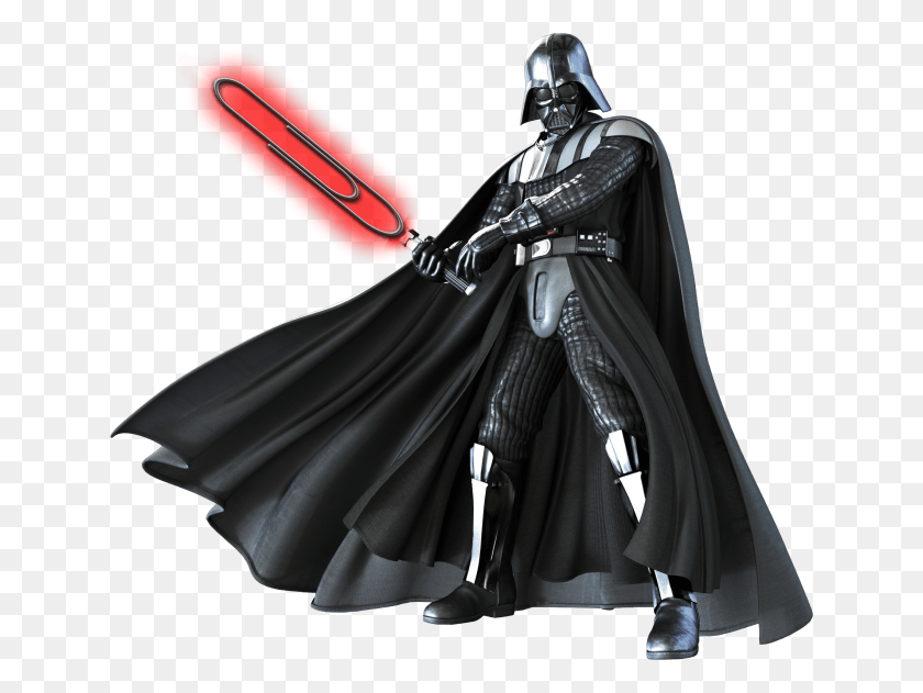 640x571 He Can39t Fuck With A Clippy Powered Darth Vader Star Wars Darth Vader, Clothing, Apparel, Fashion HD PNG Download