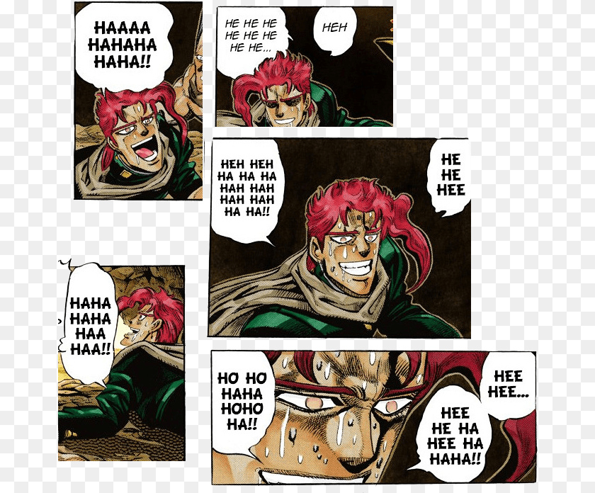 678x696 He He He He He He He He Noriaki Kakyoin, Publication, Book, Comics, Adult PNG