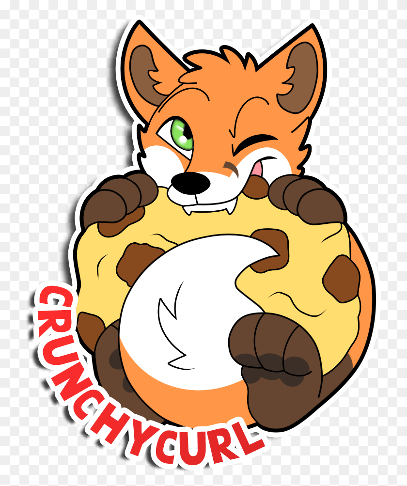 735x943 He Likes To Crunch On His Cookie For Sure Cartoon, Food, Plant, Eating Descargar Hd Png
