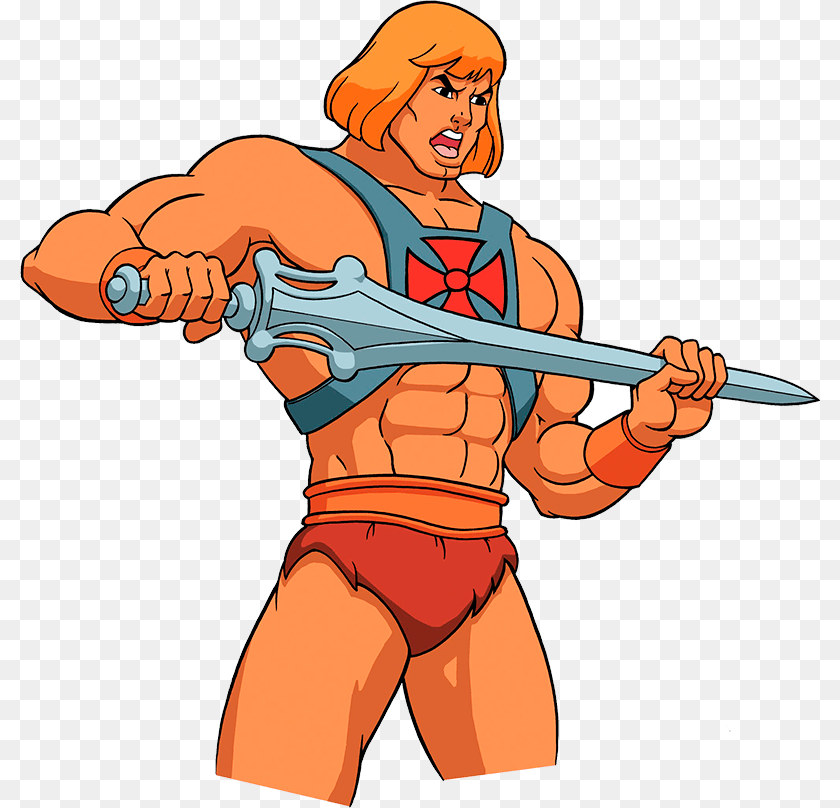 800x808 He Man Picture Royalty Free Download Steven Universe Orange Diamond, Sword, Weapon, Person, Face Transparent PNG