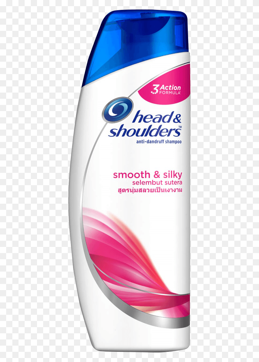 397x1113 Head And Shoulder Shampoo And Conditioner Head And Shoulders, Bottle, Cosmetics, Aluminium HD PNG Download