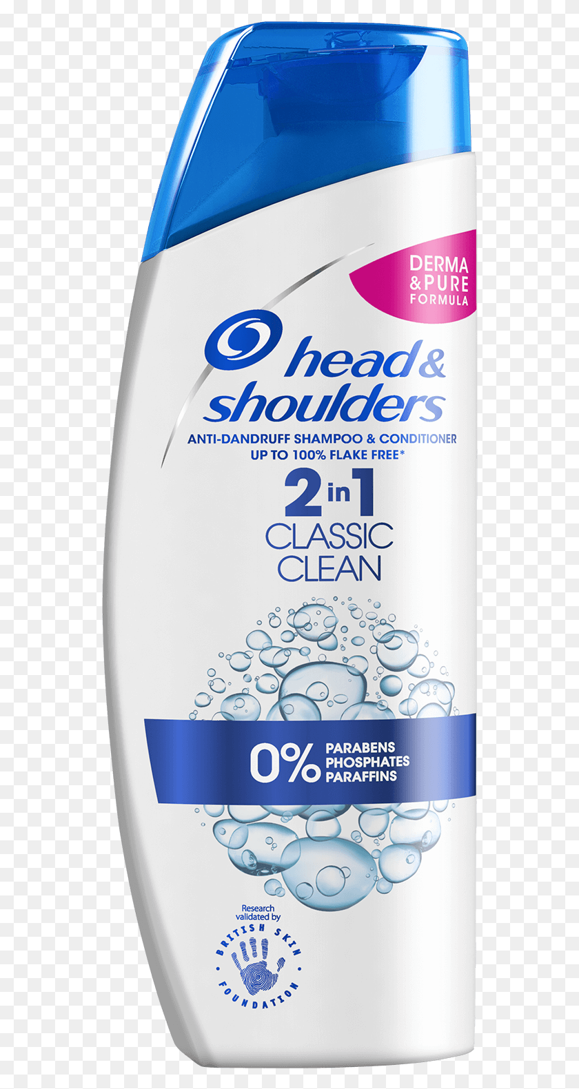 546x1521 Head And Shoulders Daily, Bottle, Cosmetics, Lotion HD PNG Download