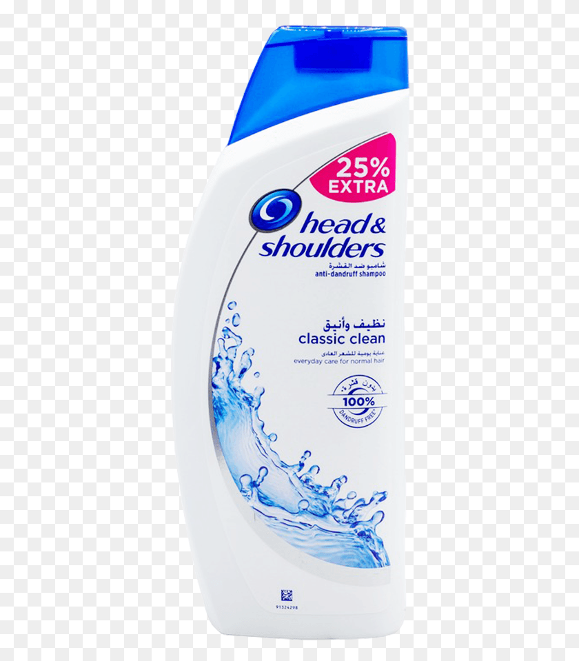 348x899 Head N Shoulders Shampoo Classic Clean Extra 500ml Head And Shoulders Apple Fresh, Bottle, Text, Mobile Phone HD PNG Download