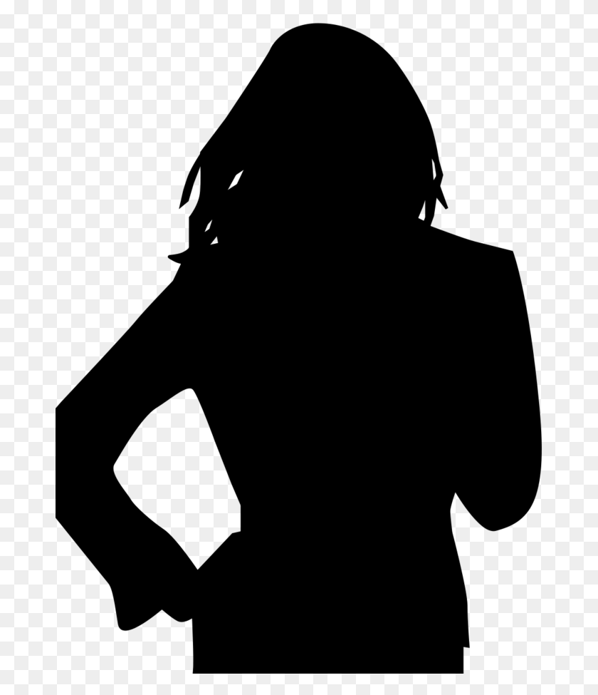 685x915 Head Of Department Professional Woman Silhouette, Gray, World Of Warcraft HD PNG Download