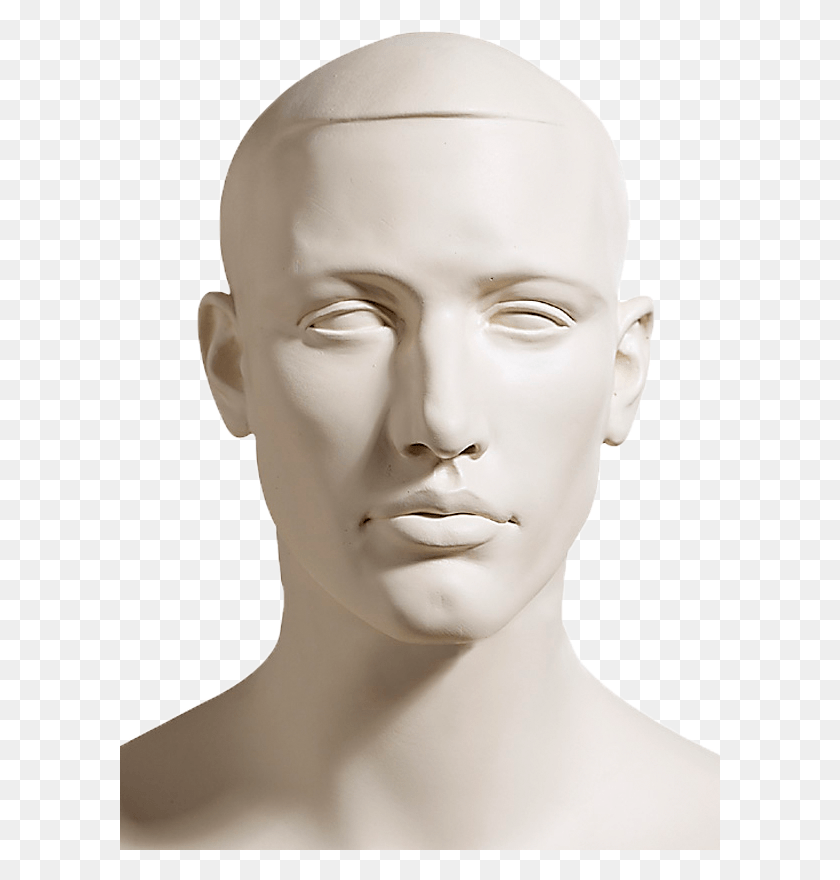 601x820 Head Only 900600 Mannequin, Person, Human, Sculpture HD PNG Download
