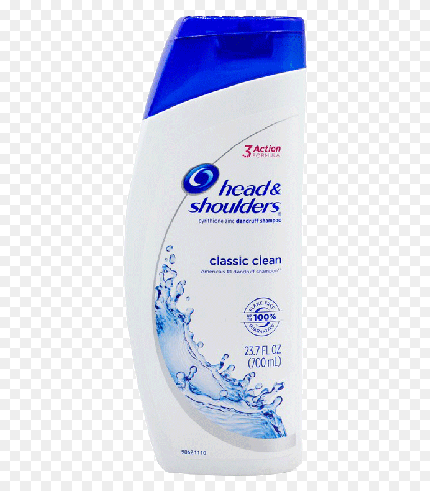 358x899 Head Shoulder Shampoo Classic Clean 700 Ml Head And Shoulders Ocean, Bottle, Cosmetics, Mobile Phone HD PNG Download