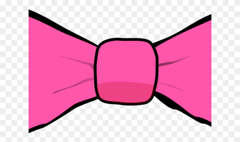 641x437 Headband Clipart Pink Bow Pink Bow Tie, Accessories, Accessory, Bow Tie HD PNG Download