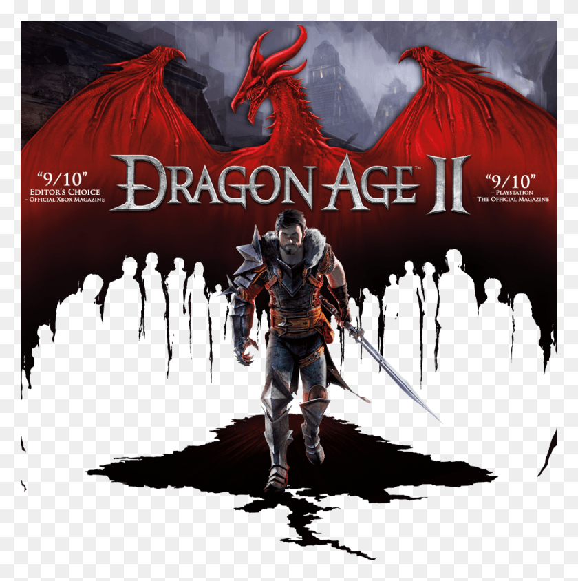 971x976 Header 09 Dragon Age Ii, Person, Human, Poster HD PNG Download