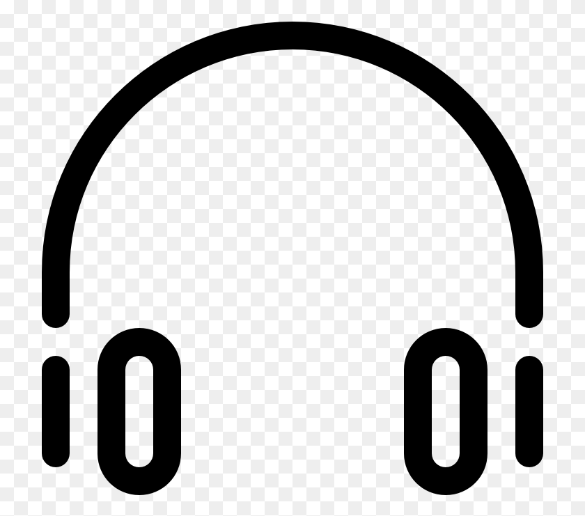 721x681 Headphones Multimedia Music Headphones Circle, Gray, World Of Warcraft HD PNG Download