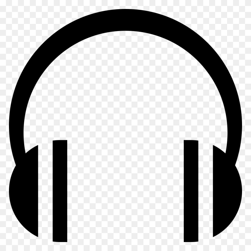 980x980 Headphones Svg Icon Free Headphone Vector Icon, Stencil, Label, Text HD PNG Download